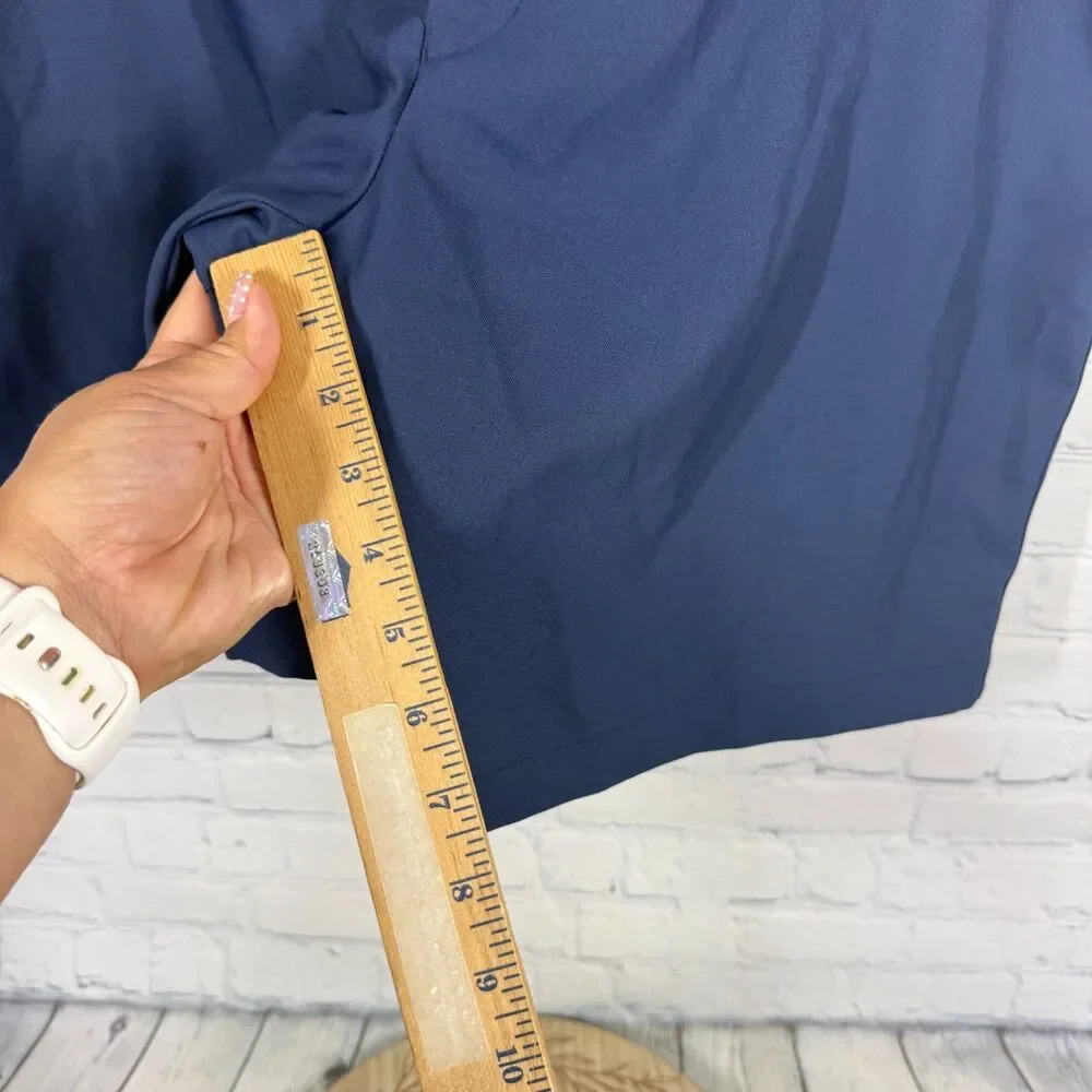 Peter Millar Crown Sport Golf Shorts Men Size 40 Blue Performance Stretch Chino